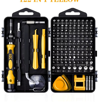 WOZOBUY-Conjunto De Chave De Fenda Magnética, Conjunto De Chave De Fenda, Torx, Phillips Parafuso Bit Kit, Removedor De Driver Elétrico, Reparação De Chave, Telefone, PC Tools